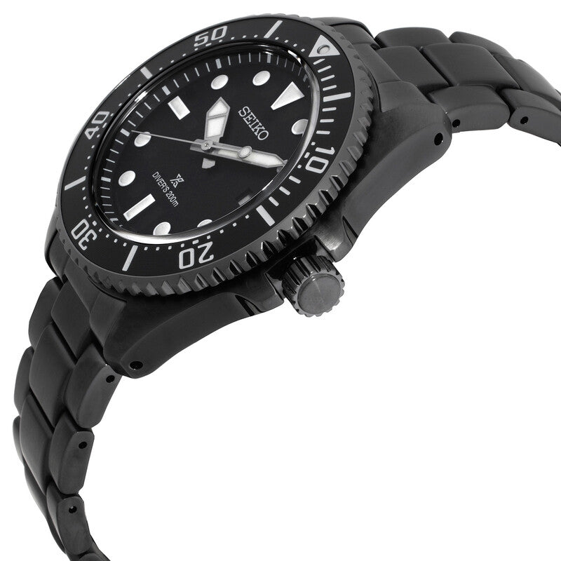 Seiko Prospex Solar Black Dial Mens Watch