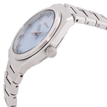 Seiko Quartz Blue Mother Of Pearl Dial Women's Watch
