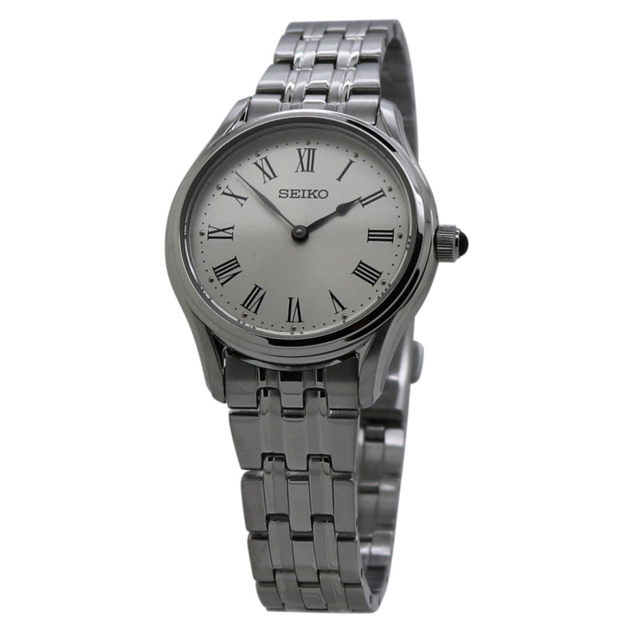 Seiko Quartz Cream Dial Women's Watch