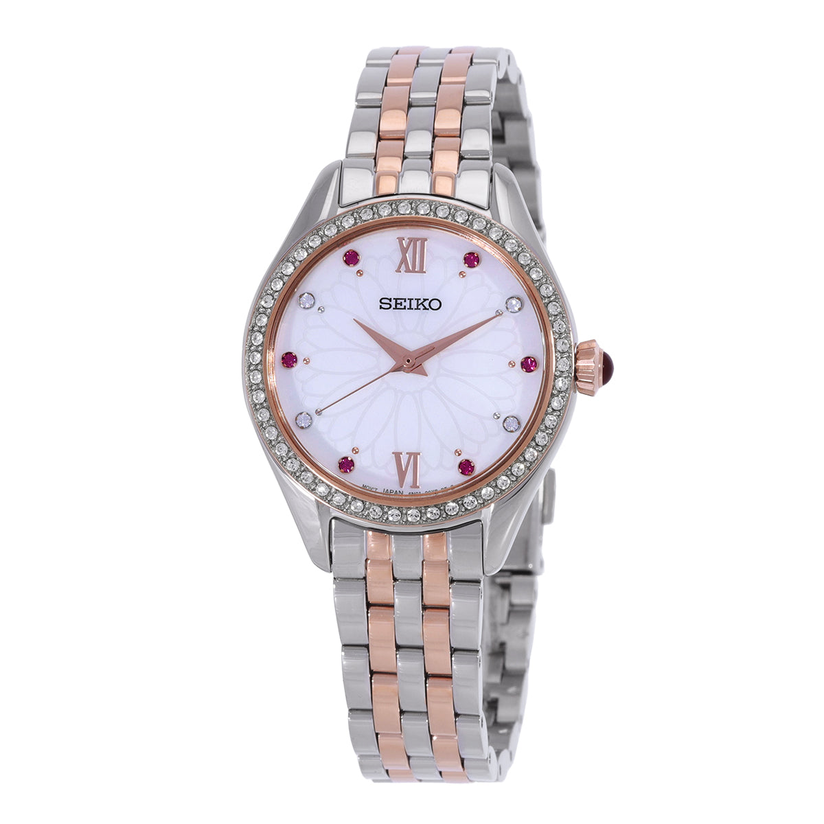 Seiko Quartz Mother Of Pearl Dial Women's Watch
