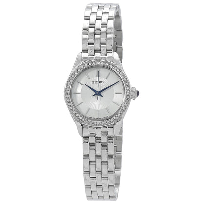 Seiko Quartz White Dial Women's Watch