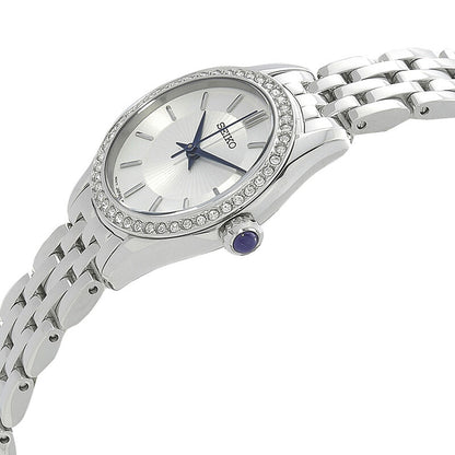 Seiko Quartz White Dial Women's Watch