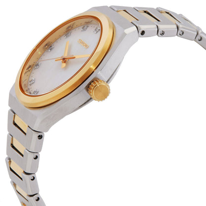 Seiko Quartz White Mother Of Pearl Dial Women's Watch