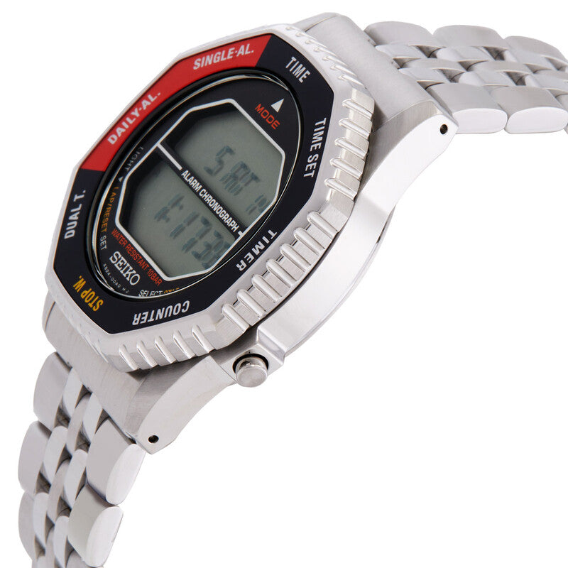 Seiko Rotocall Alarm Chronograph Quartz Digital Watch