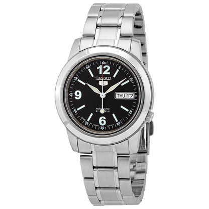 Seiko 5 Automatic Black Dial Mens Watch