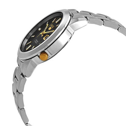 Seiko 5 Automatic Black Dial Mens Watch