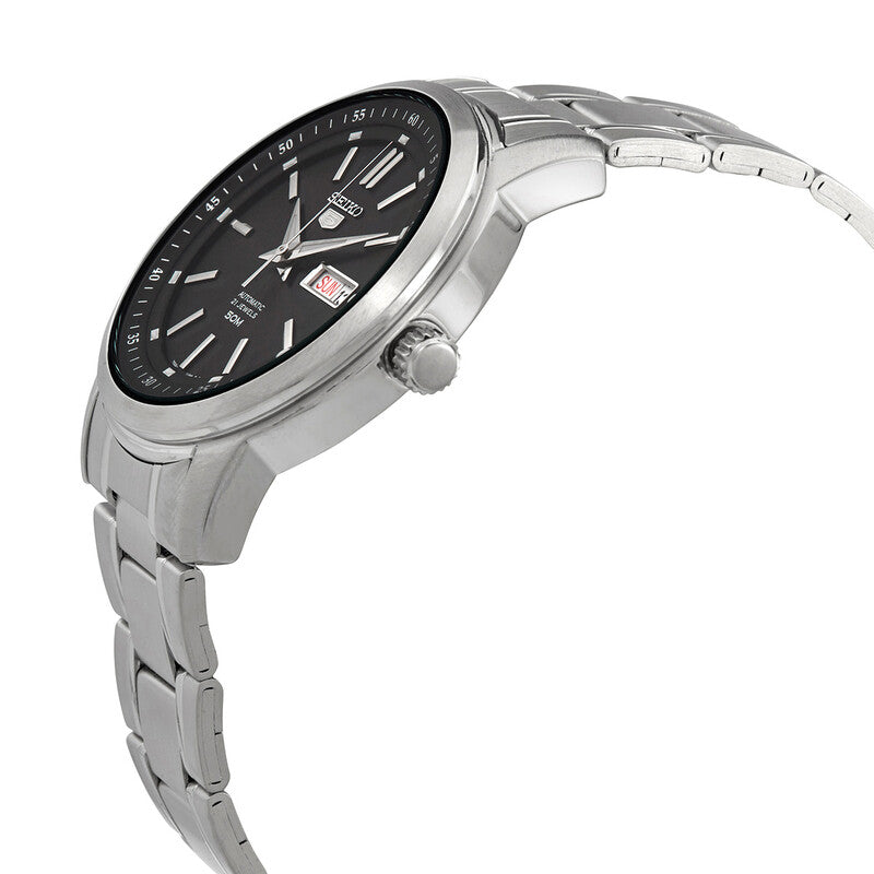 Seiko 5 Automatic Black Dial Mens Watch