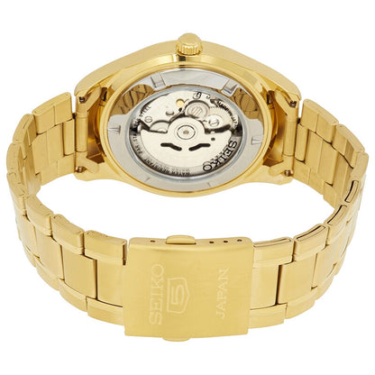 Seiko 5 Automatic Gold Dial Mens Watch