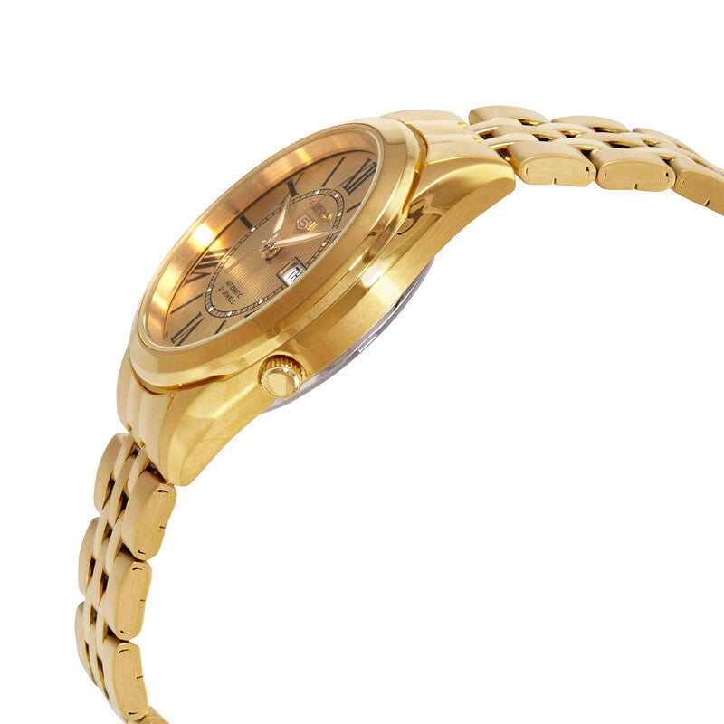 Seiko 5 Automatic Gold Dial Mens Watch