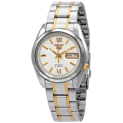 Seiko 5 Automatic Silver Dial Mens Watch
