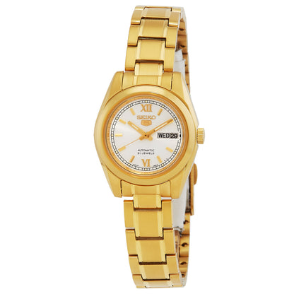 Seiko Seiko 5 Automatic White Dial Women's Watch