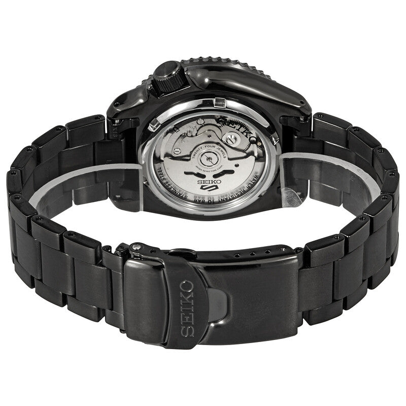 Seiko 5 Sports Automatic Black Dial Mens Watch