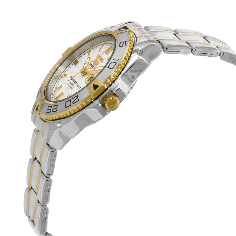 Seiko 5 Sports Automatic White Dial Mens Watch