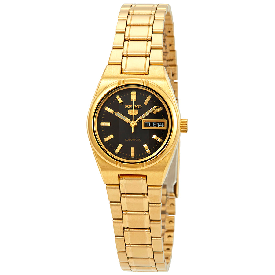 Seiko Series 5 Automatic Black Dial Women's Watch