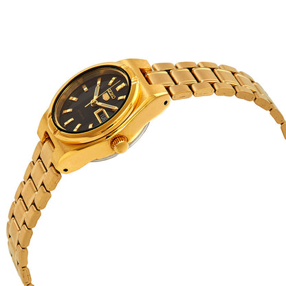 Seiko Series 5 Automatic Black Dial Women's Watch