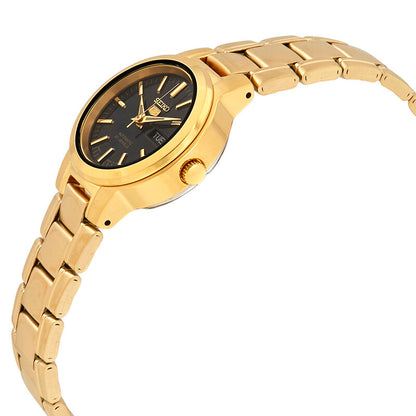 Seiko Series 5 Automatic Black Dial Women's Watch