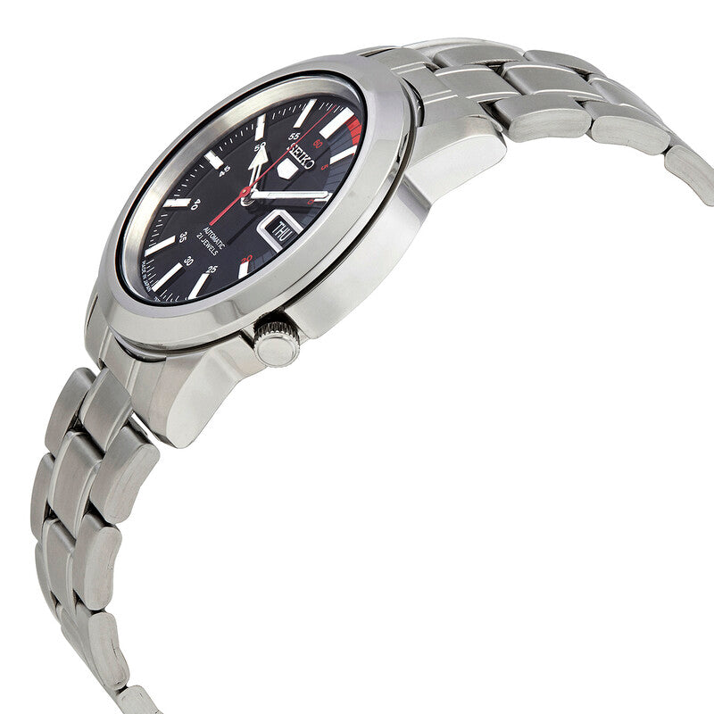 Seiko Series 5 Automatic Black Dial Mens Watch