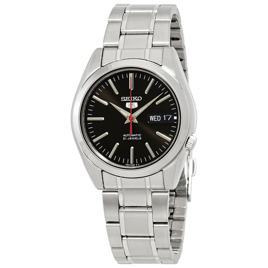 Seiko Series 5 Automatic Black Dial Mens Watch