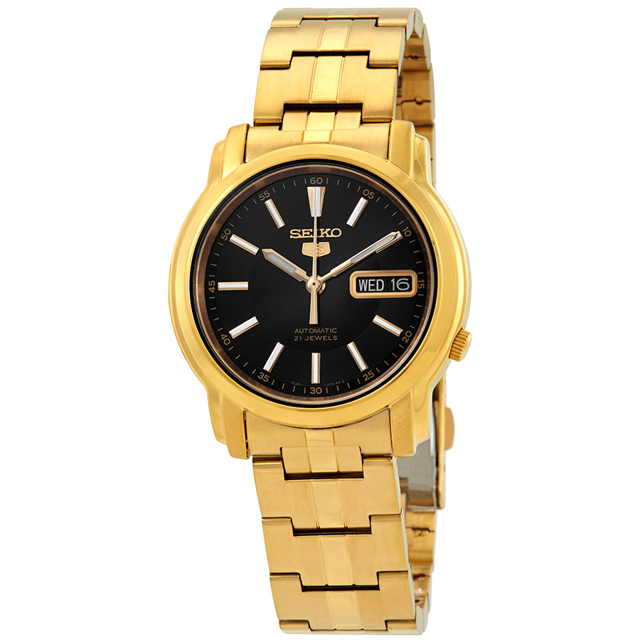 Seiko Series 5 Automatic Black Dial Mens Watch