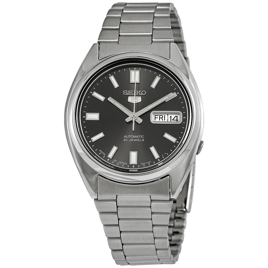Seiko Series 5 Automatic Black Dial Mens Watch