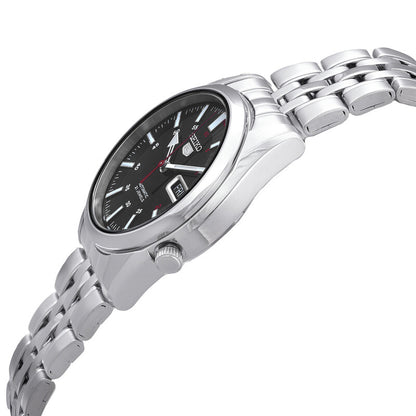 Seiko Series 5 Automatic Black Dial Unisex Watch