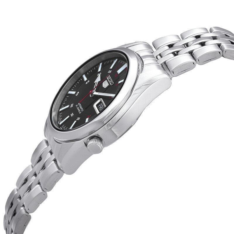 Seiko Series 5 Automatic Black Dial Unisex Watch