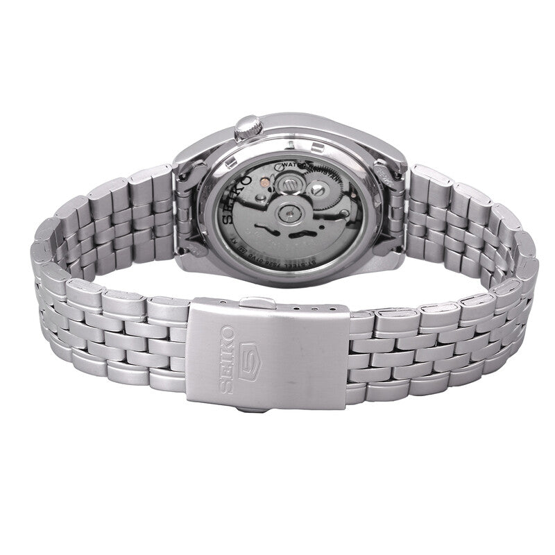 Seiko Series 5 Automatic Black Dial Unisex Watch