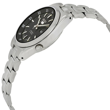 Seiko Series 5 Automatic Date-Day Black Dial Mens Watch