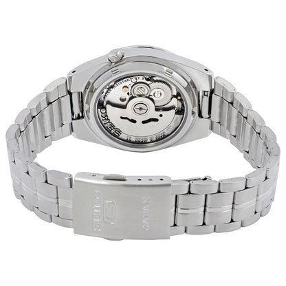 Seiko Series 5 Automatic Date-Day Black Dial Mens Watch