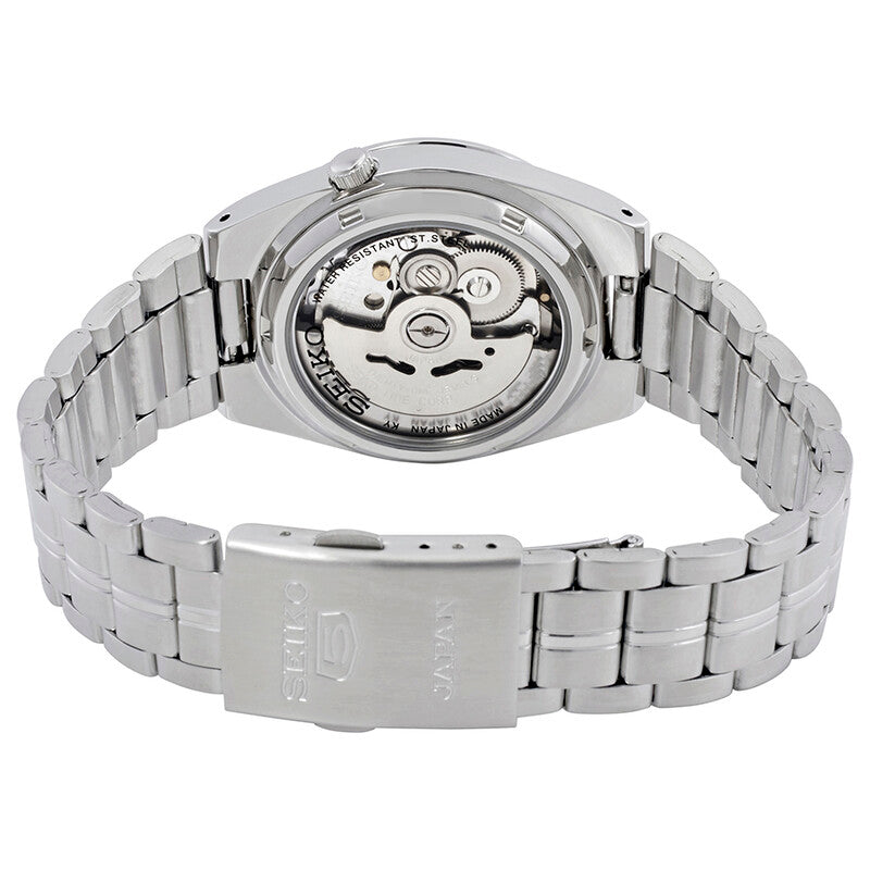 Seiko Series 5 Automatic Date-Day Black Dial Mens Watch