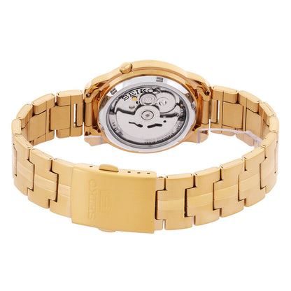 Seiko Series 5 Automatic Gold Dial Mens Watch