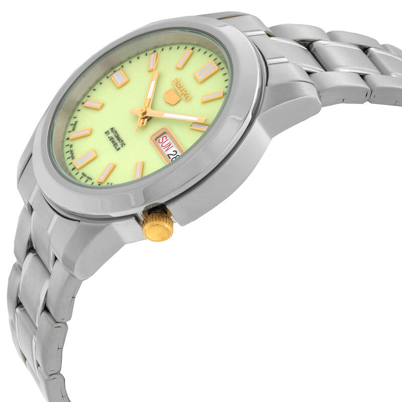 Seiko Series 5 Automatic Green Dial Mens Watch