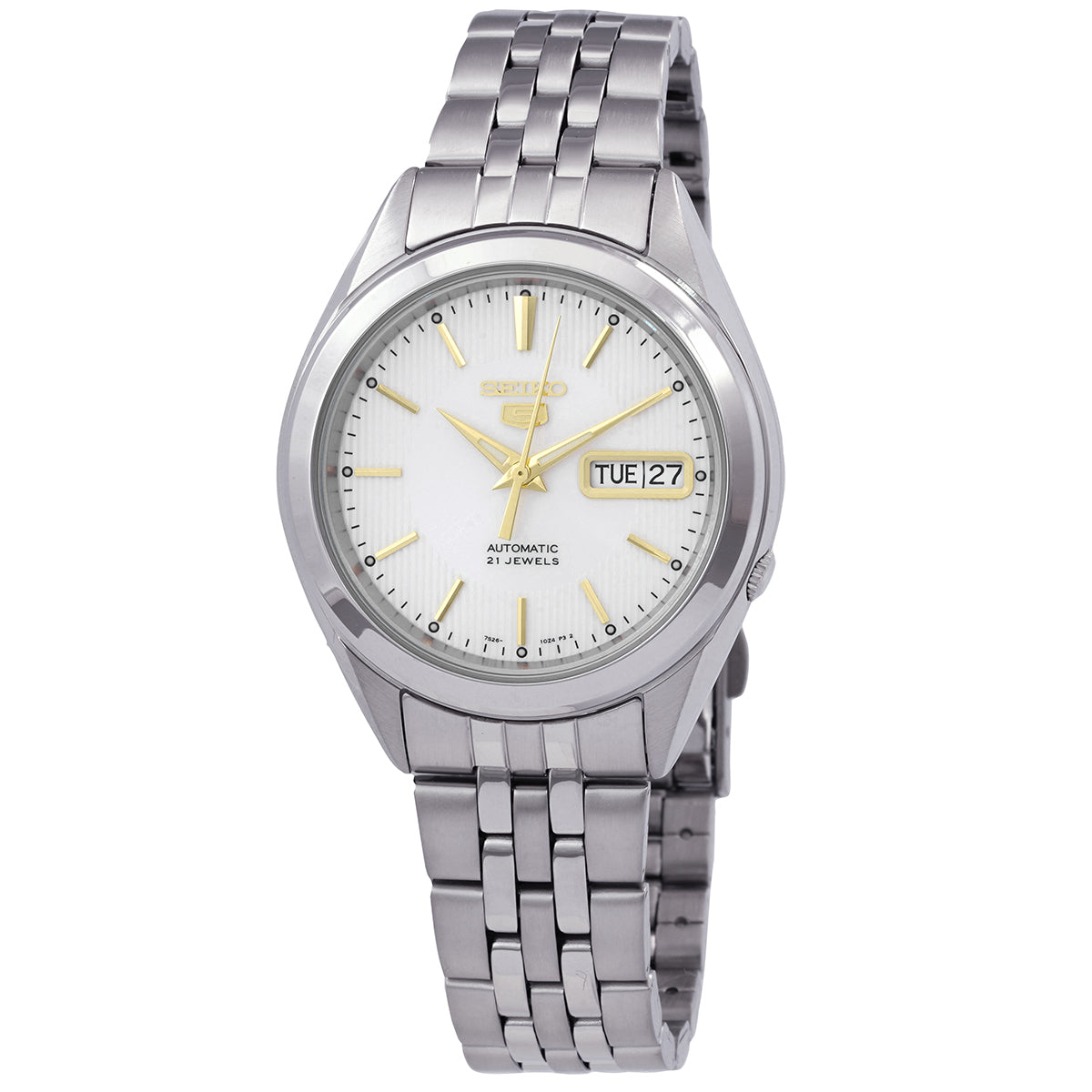 Seiko Series 5 Automatic Silver Dial Mens Watch