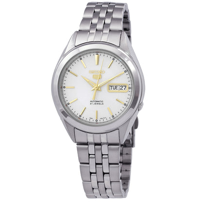 Seiko Series 5 Automatic Silver Dial Mens Watch
