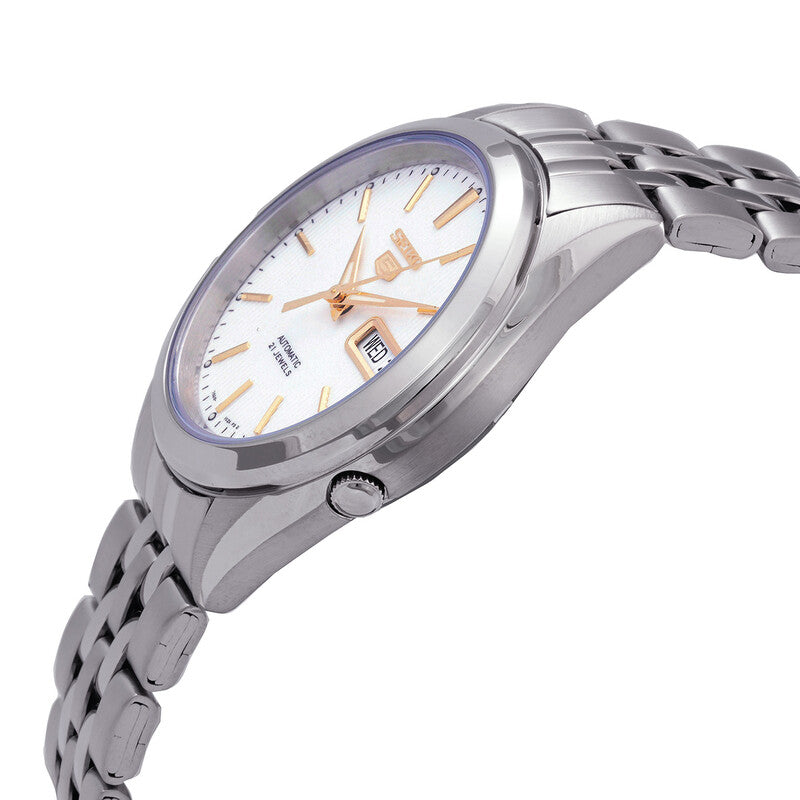Seiko Series 5 Automatic Silver Dial Mens Watch