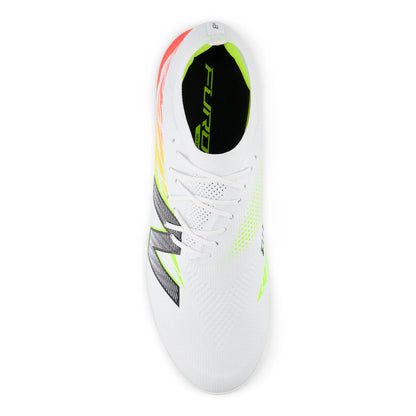 New Balance Furon Elite TF V8 White with Energy Red and Hi-Lite