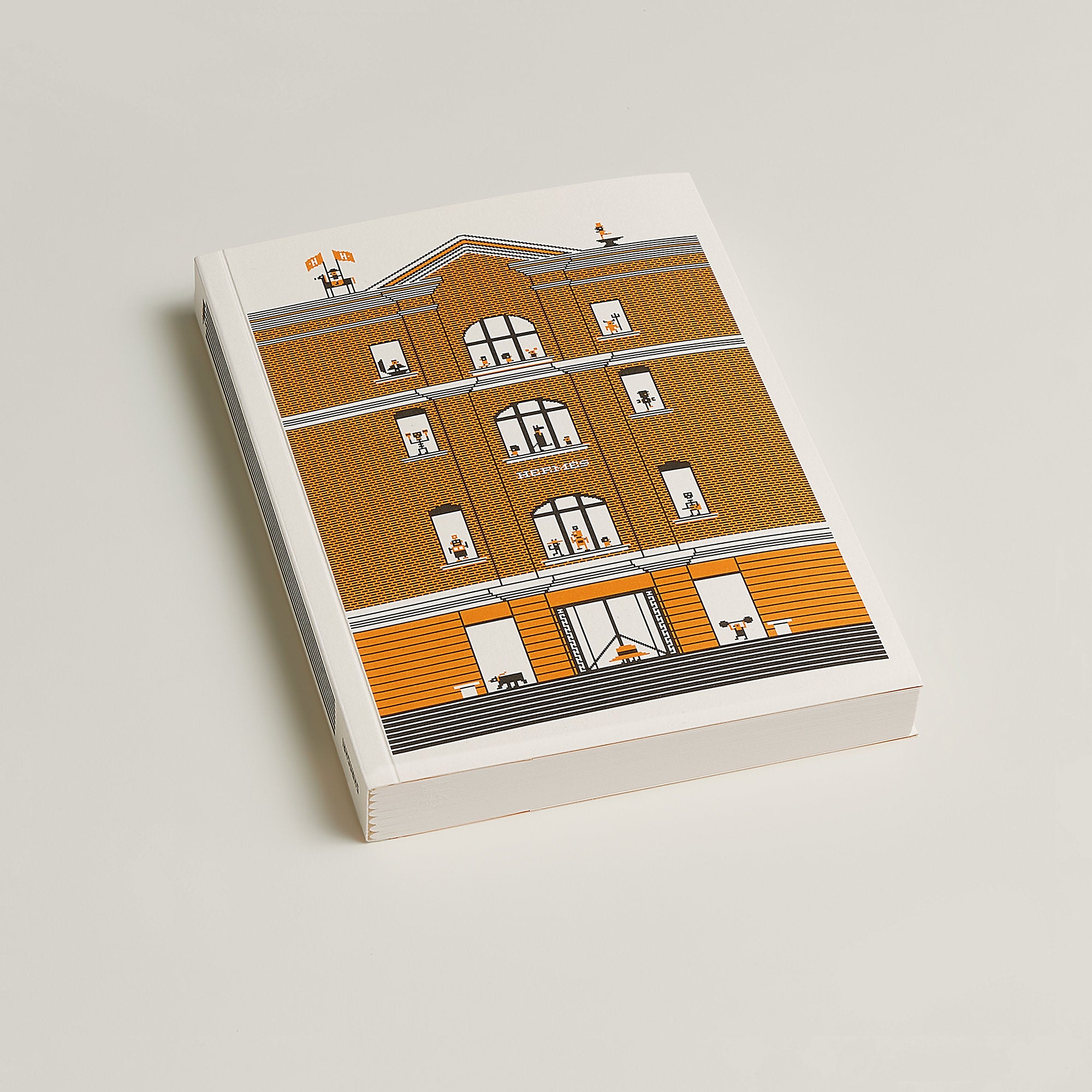  Hermes Shanghai Maison Blank Notebook Neutre
