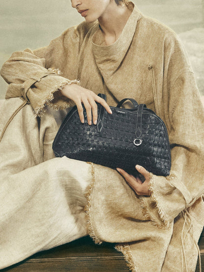 Songmont Lattice Shellseeker Bag Onyx
