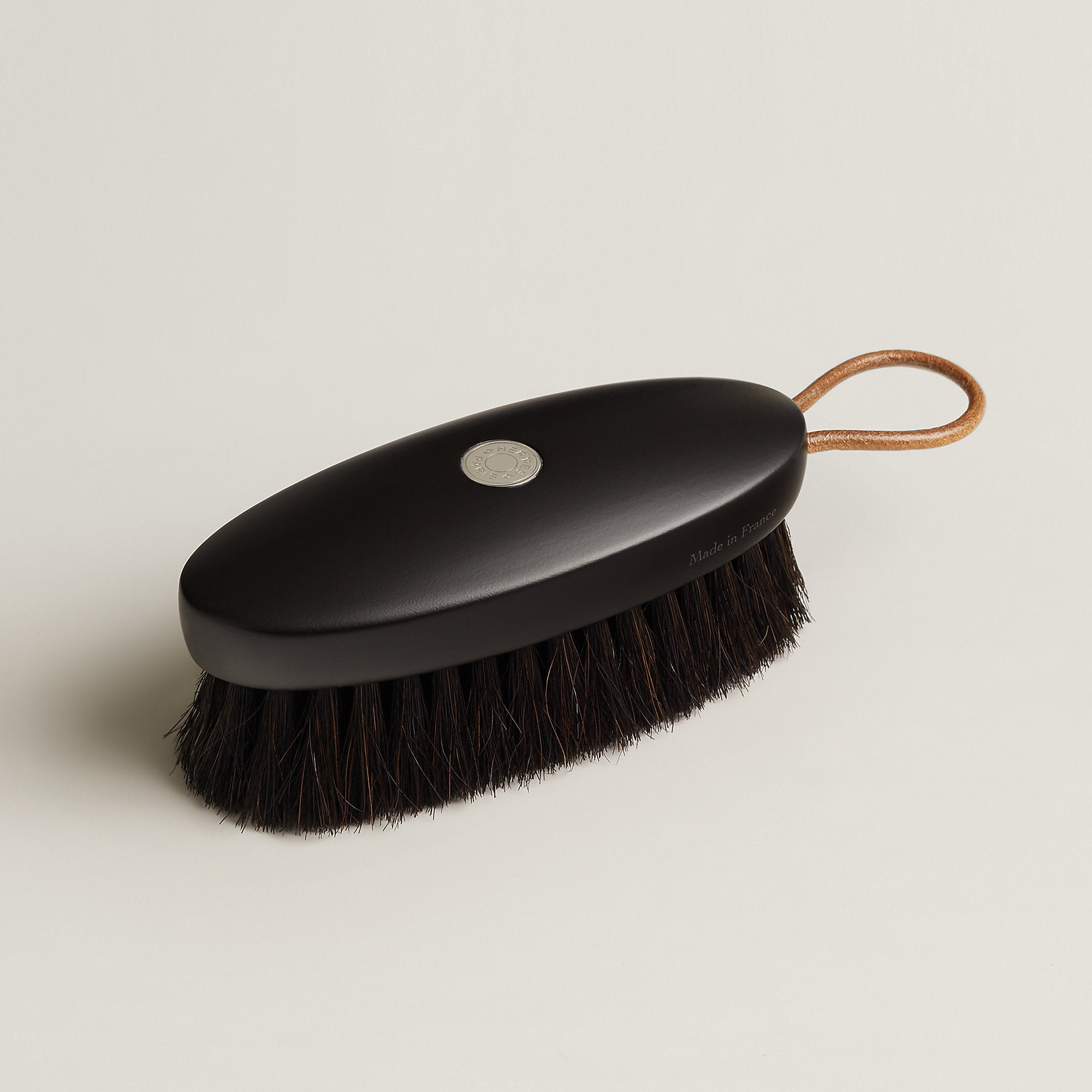  Hermes Shoe Brush Marron
