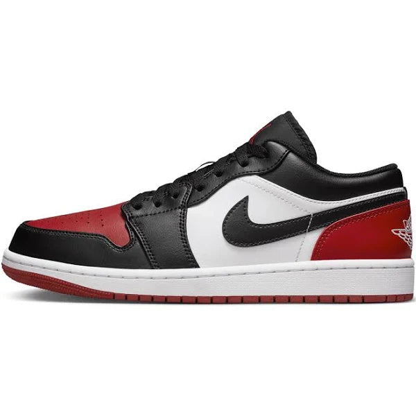 Jordan 1 Low Bred Toe 2.0 Sale