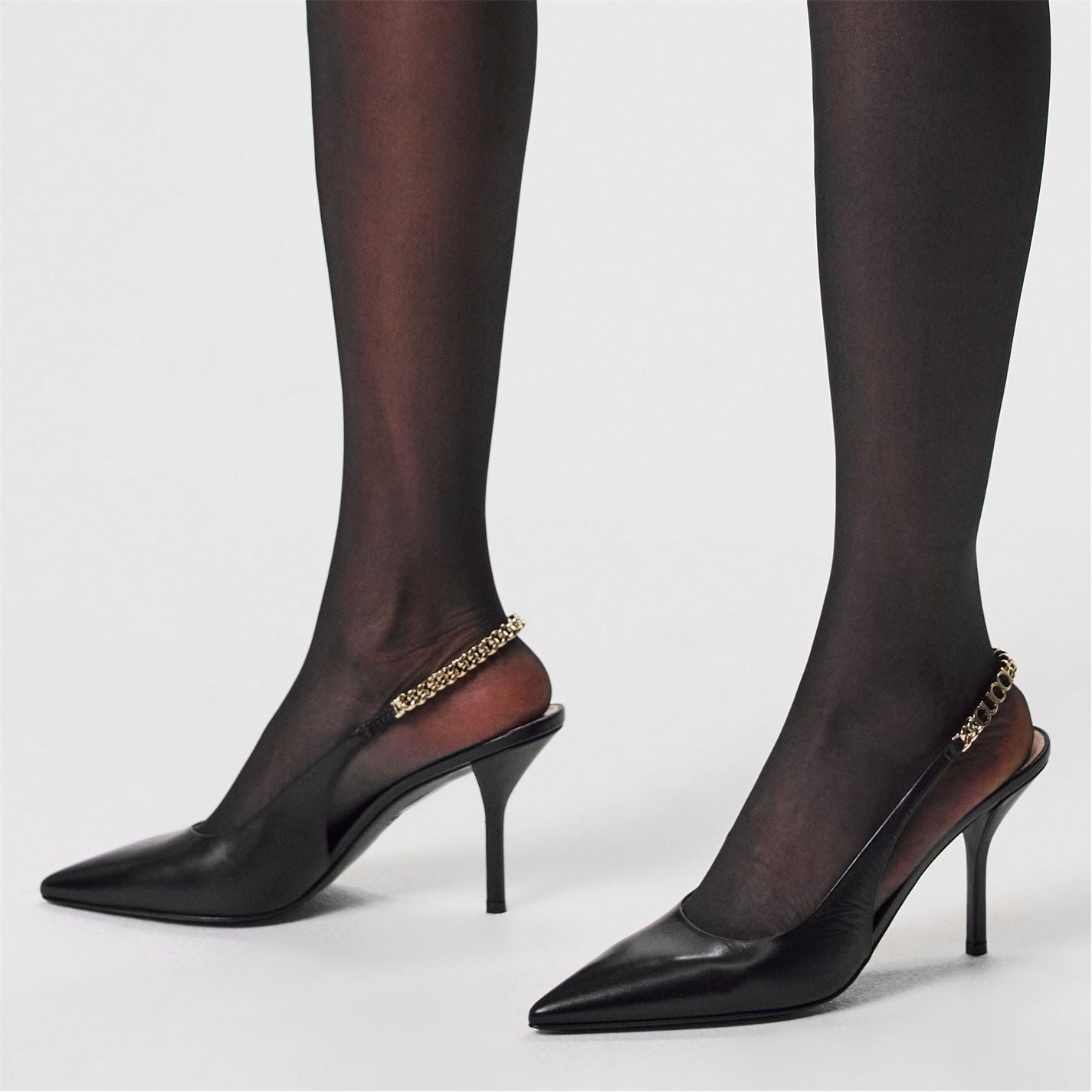  Signoria Slingback Pumps Nero