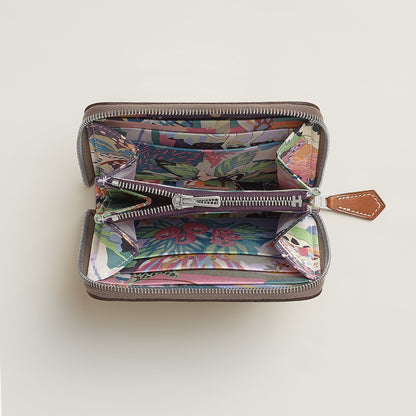  Hermes Silk'In Compact Wallet Toupe
