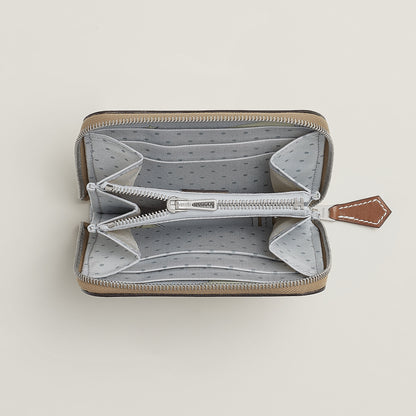  Hermes Silk'In Compact Wallet Poussire