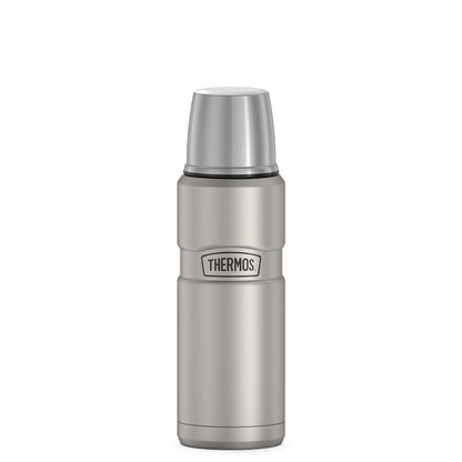 Thermos 16oz Stainless King Beverage Bottle Matte Stainless Steel