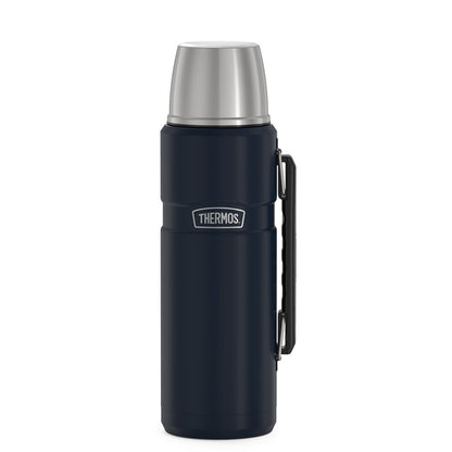 Thermos 40oz Stainless King Beverage Bottle Midnight Blue
