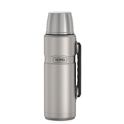 Thermos 40oz Stainless King Beverage Bottle Matte Stainless Steel