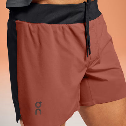 On 5" Lightweight Shorts Auburn | Black