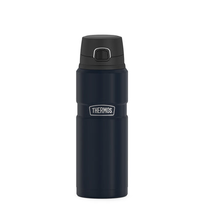Thermos 24oz Stainless King Drink Bottle Midnight Blue