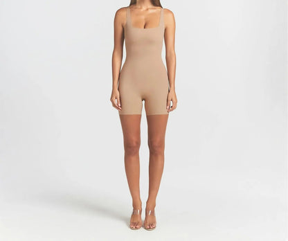 Skims Cool Shapewear Mid Thigh Bodysuit