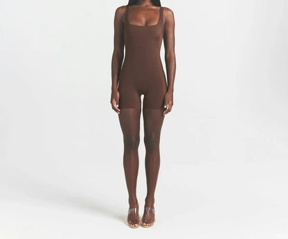 Skims Cool Shapewear Mid Thigh Bodysuit